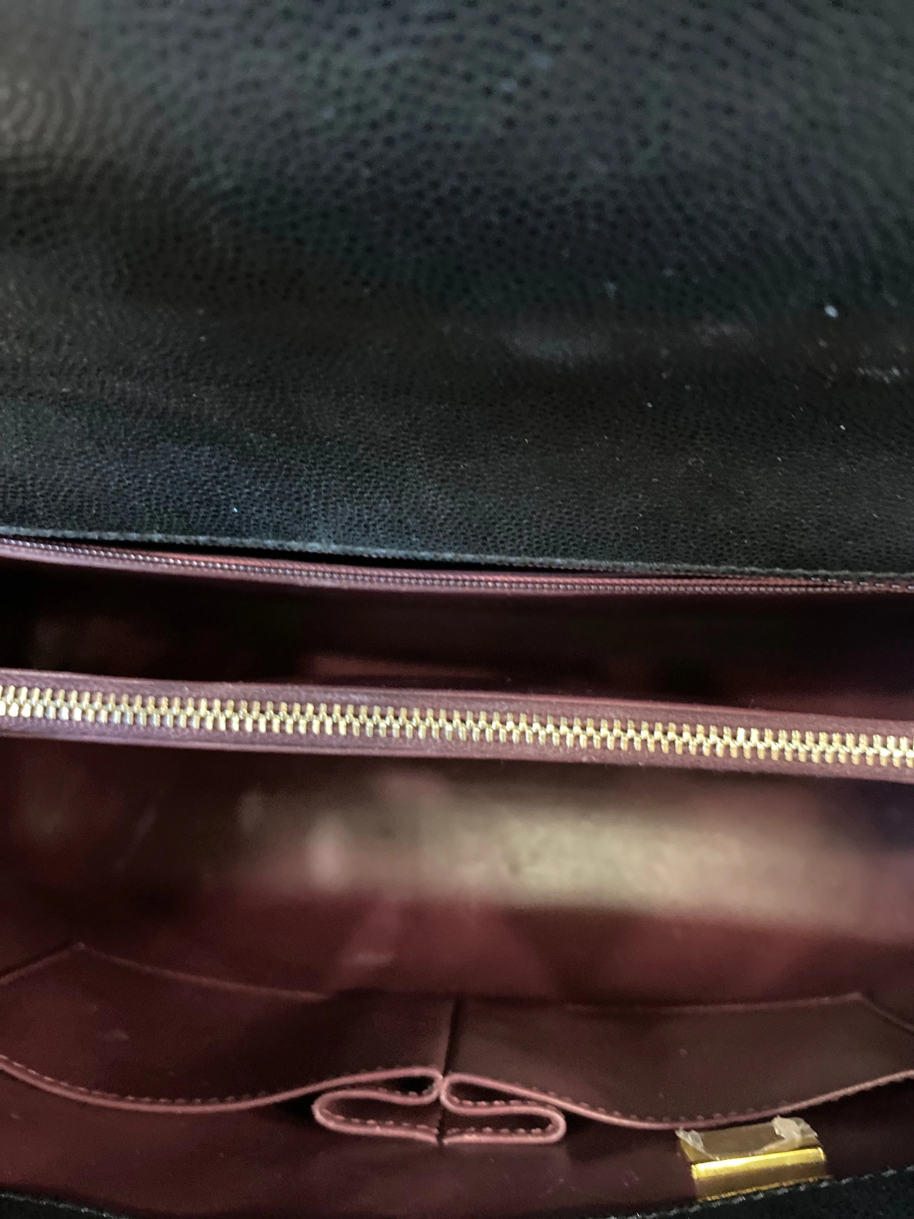CHANEL CAVIAR QUILTED MEDIUM COCO TOP HANDLE FLAP BAG