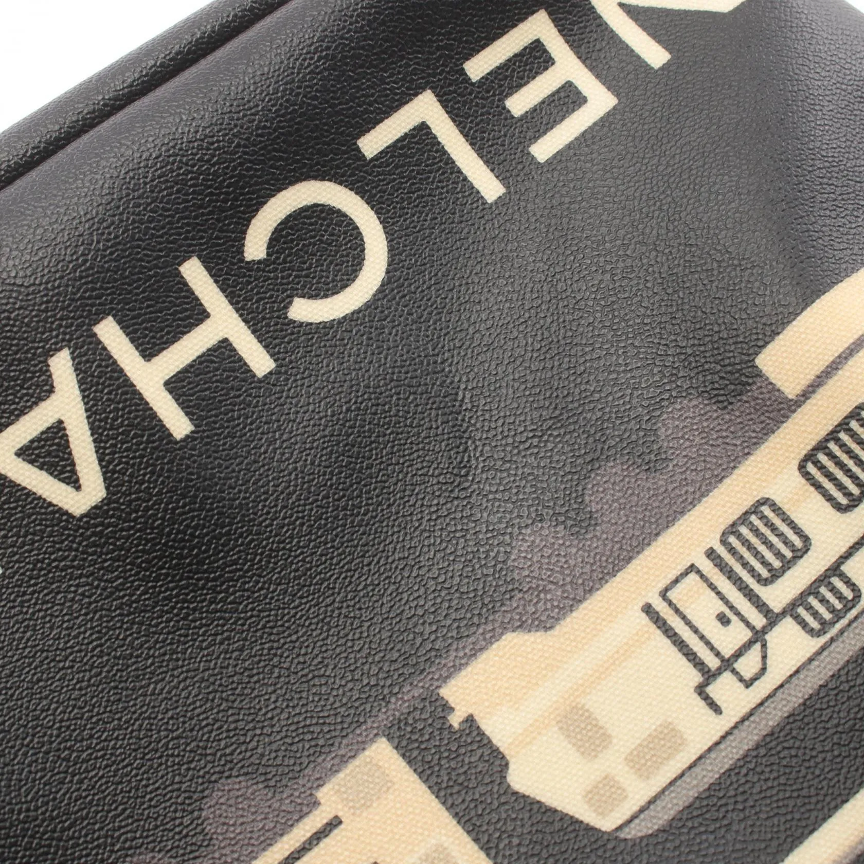 Chanel Central Station Tote Bag PVC Canvas Leather
