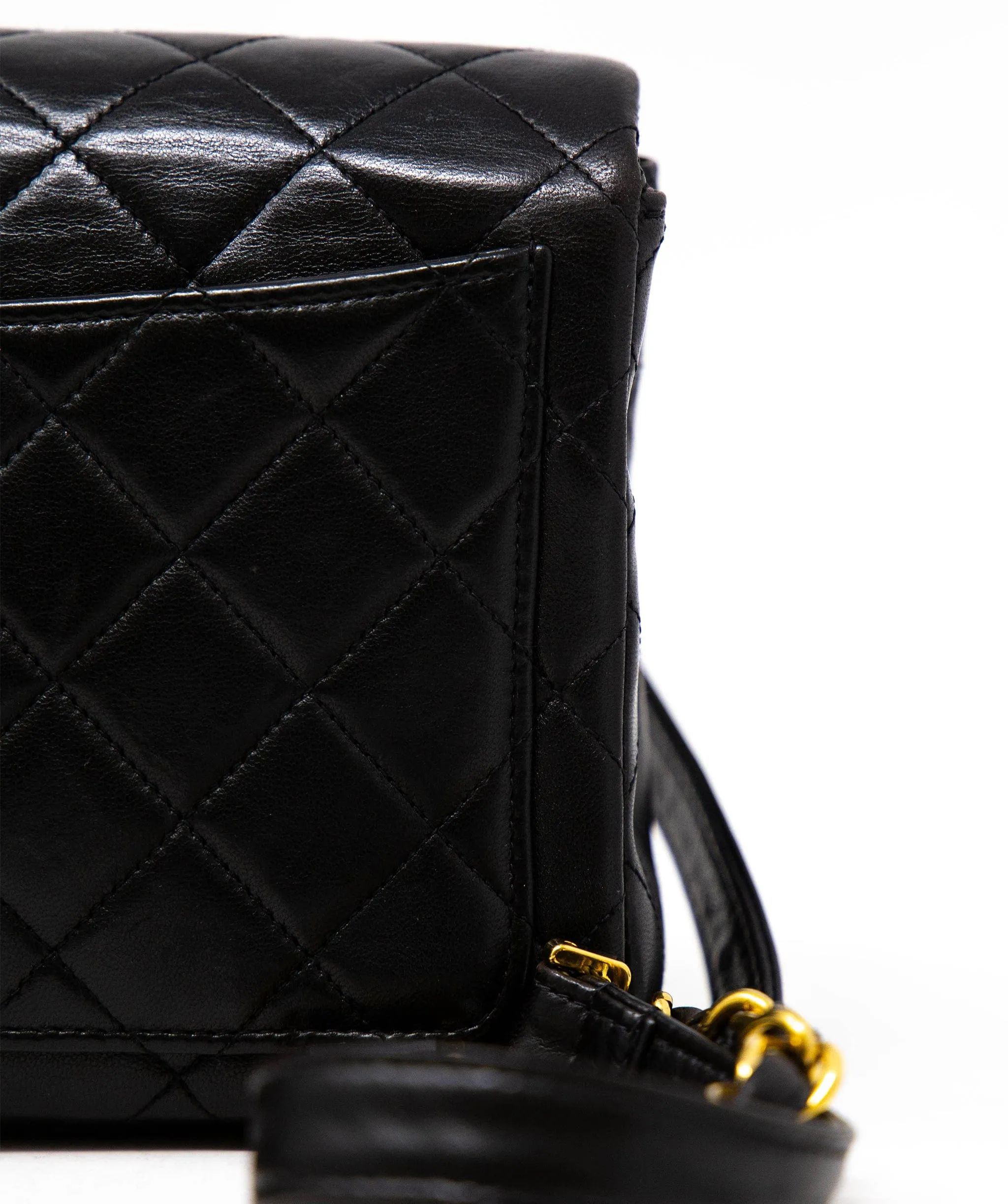 Chanel Classic Flap Backpack Bag Quilted Chain ASL3143