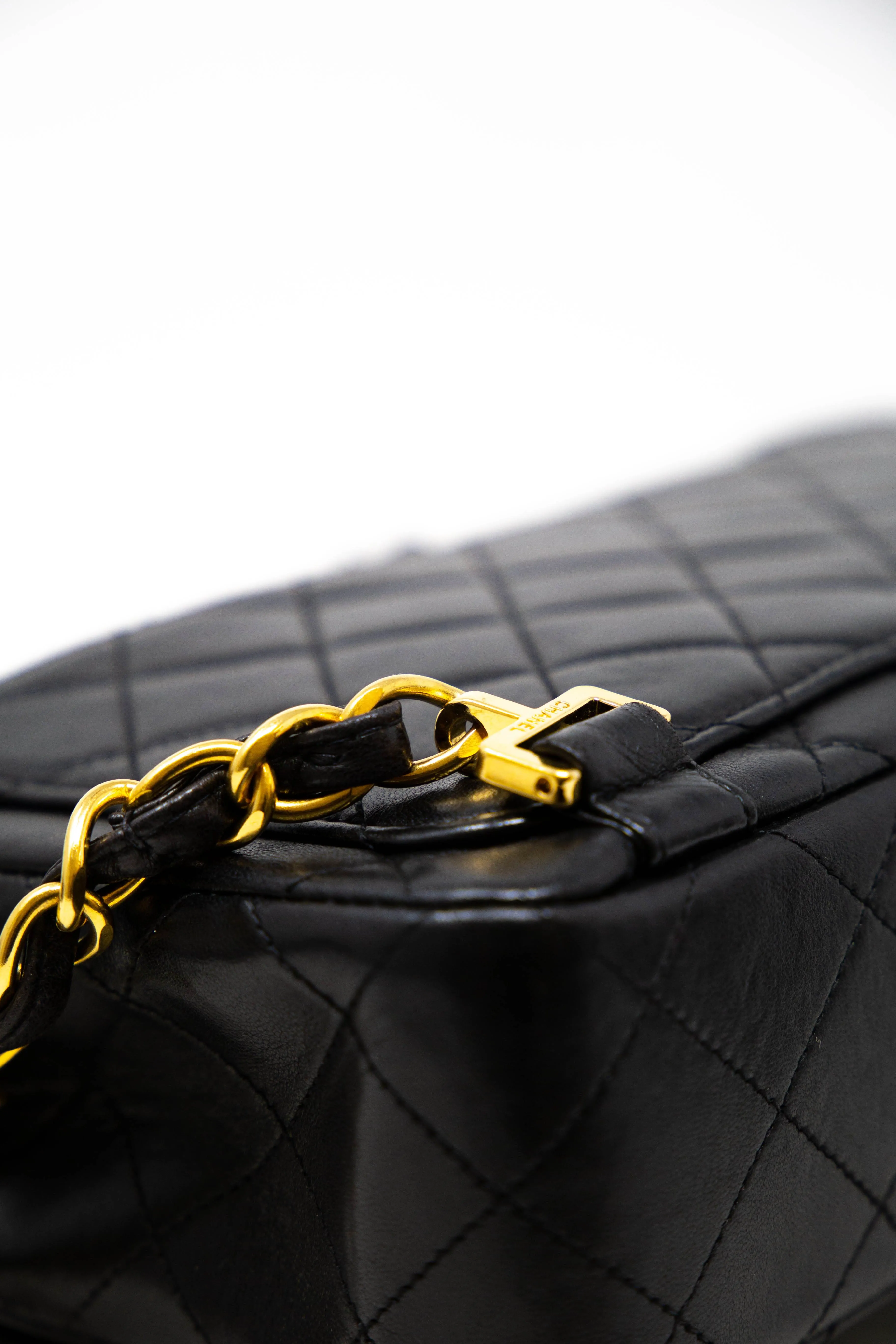 Chanel Classic Flap Backpack Bag Quilted Chain ASL3143