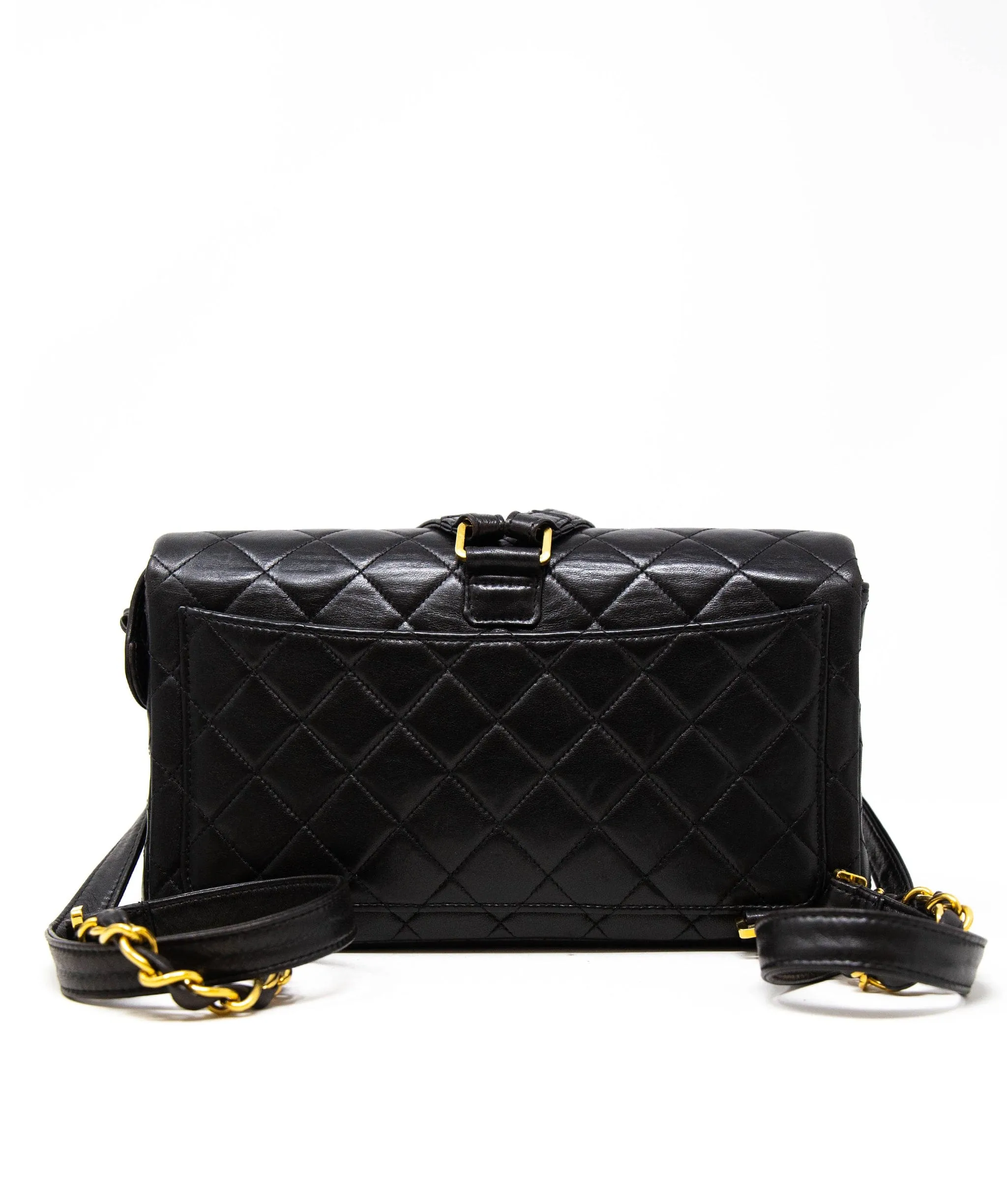Chanel Classic Flap Backpack Bag Quilted Chain ASL3143