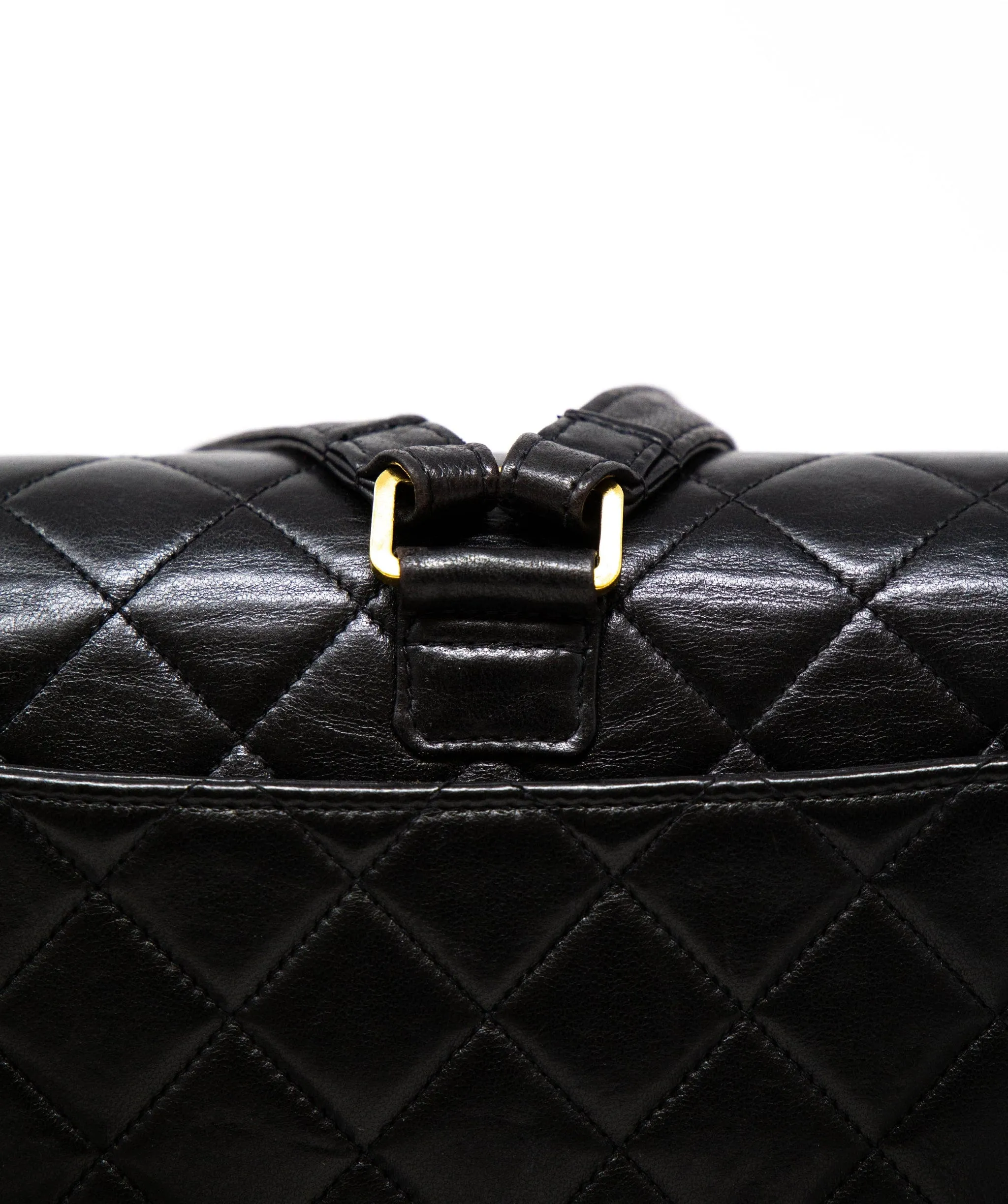 Chanel Classic Flap Backpack Bag Quilted Chain ASL3143