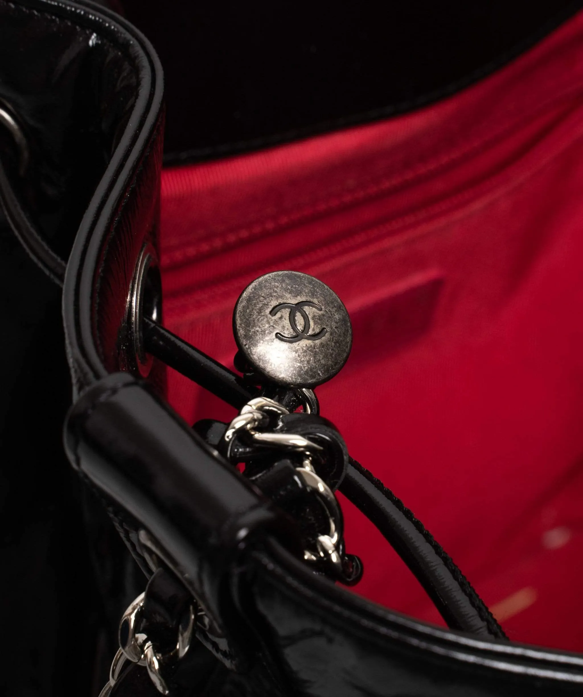 Chanel Gabrielle Patent Bucket Bag - AWL1442