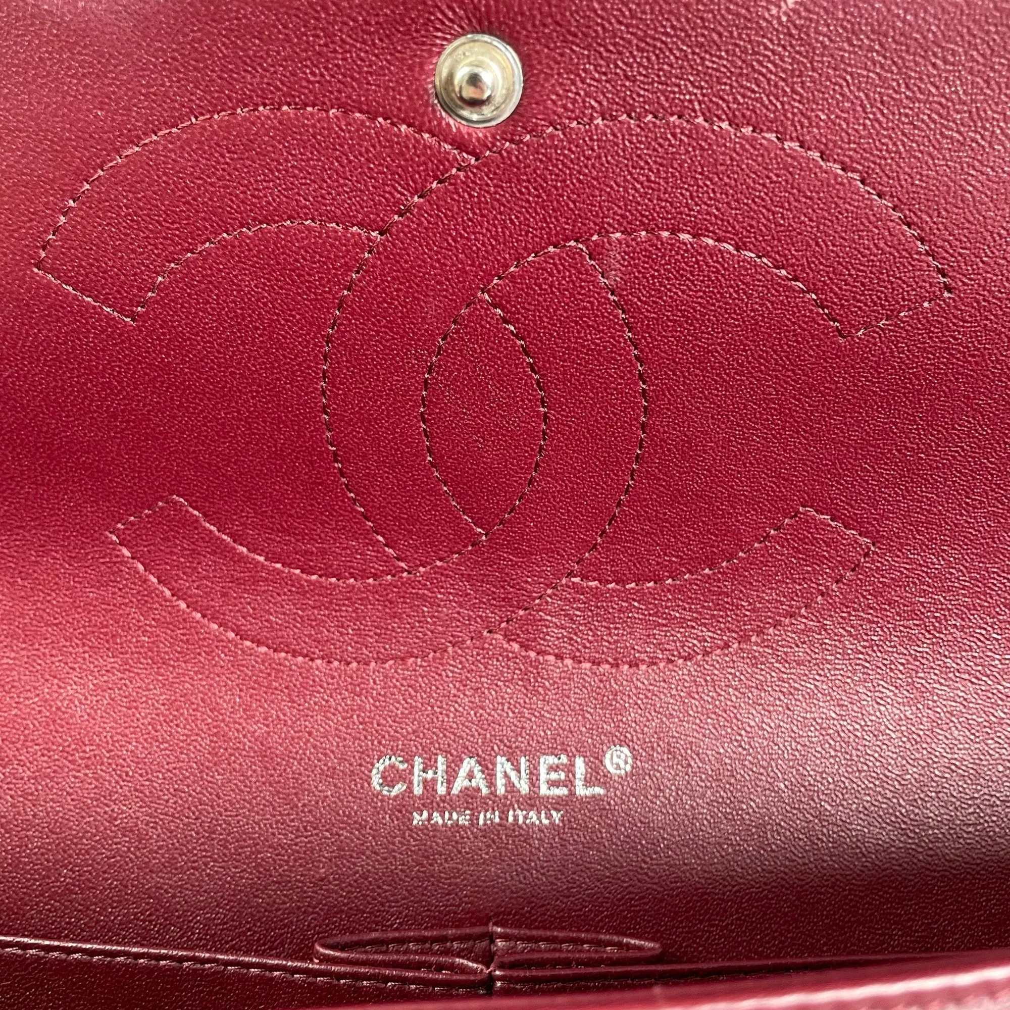 Chanel Jumbo Classic Patent Double Flap Shoulder Bag