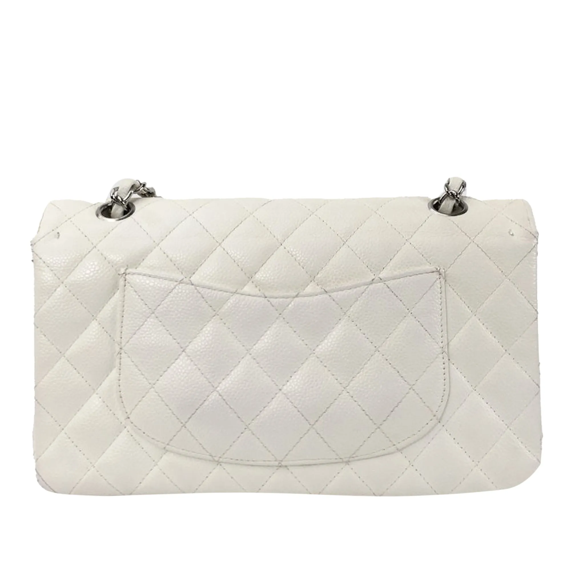 CHANEL Medium Classic Caviar Double Flap Bag