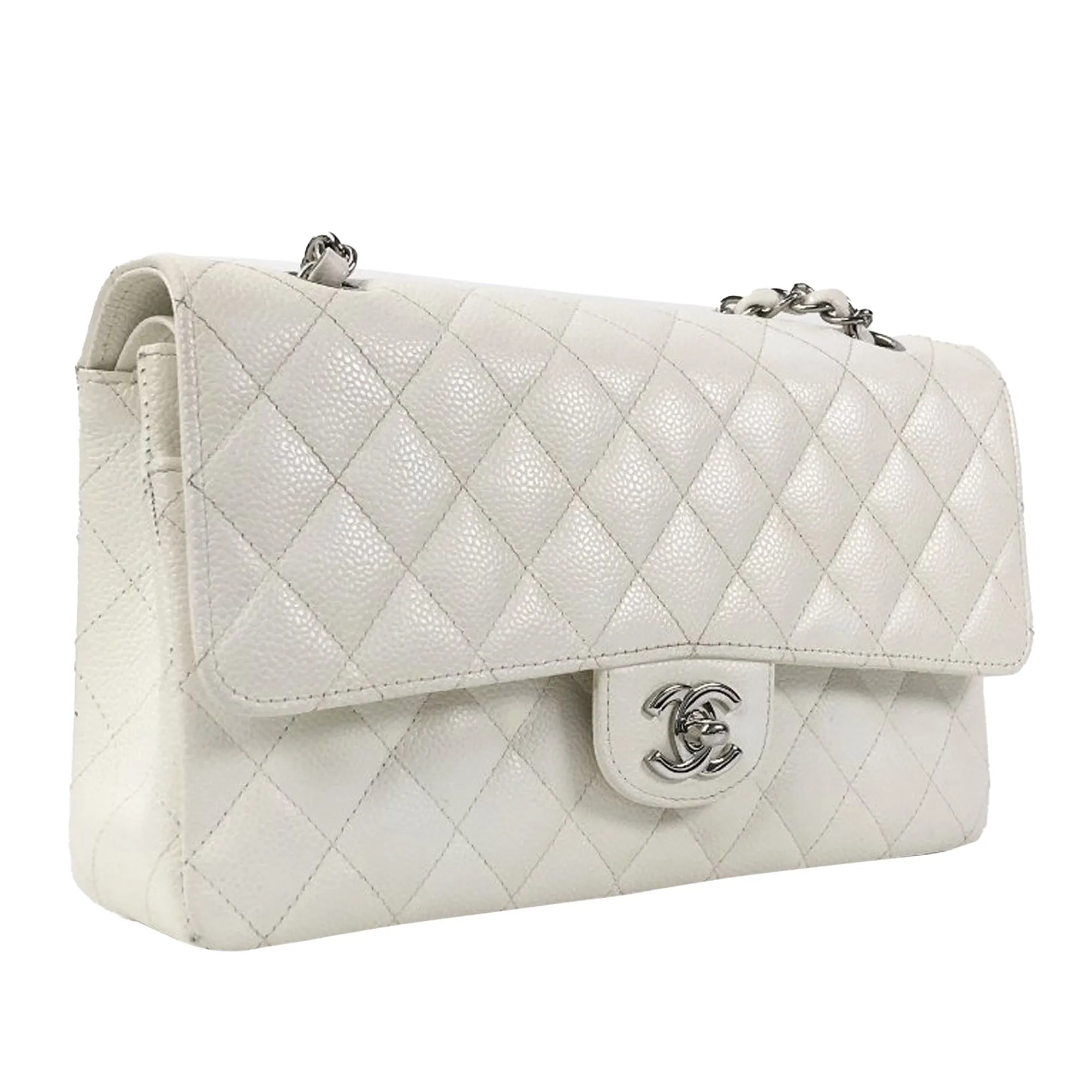 Chanel Medium Classic Caviar Double Flap Bag