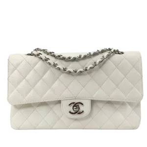 CHANEL Medium Classic Caviar Double Flap Bag