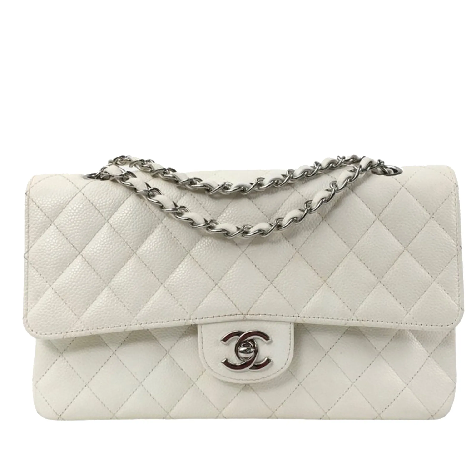 Chanel Medium Classic Caviar Double Flap Bag
