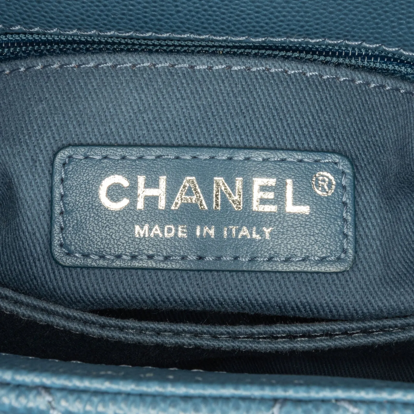 Chanel Mini Quilted Caviar Coco Top