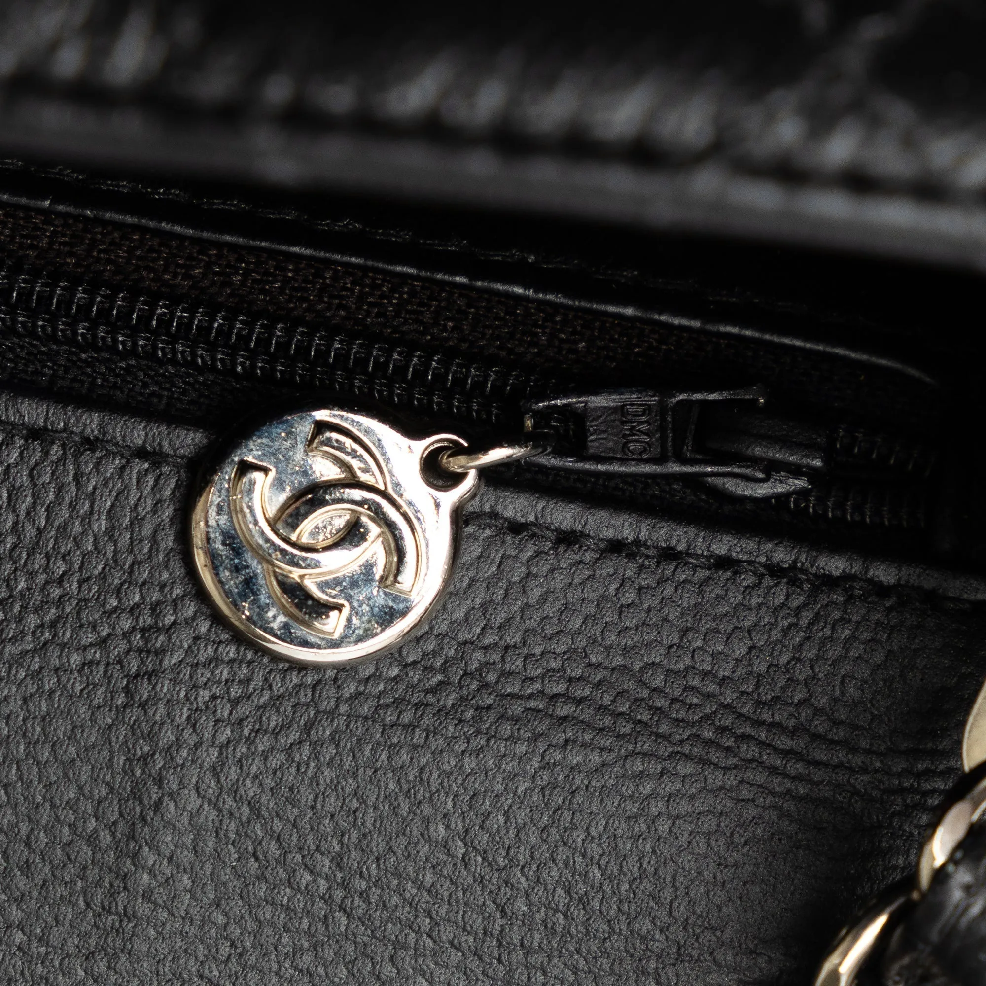 Chanel Mini Square Classic Quilted Caviar Flap Crossbody Bag