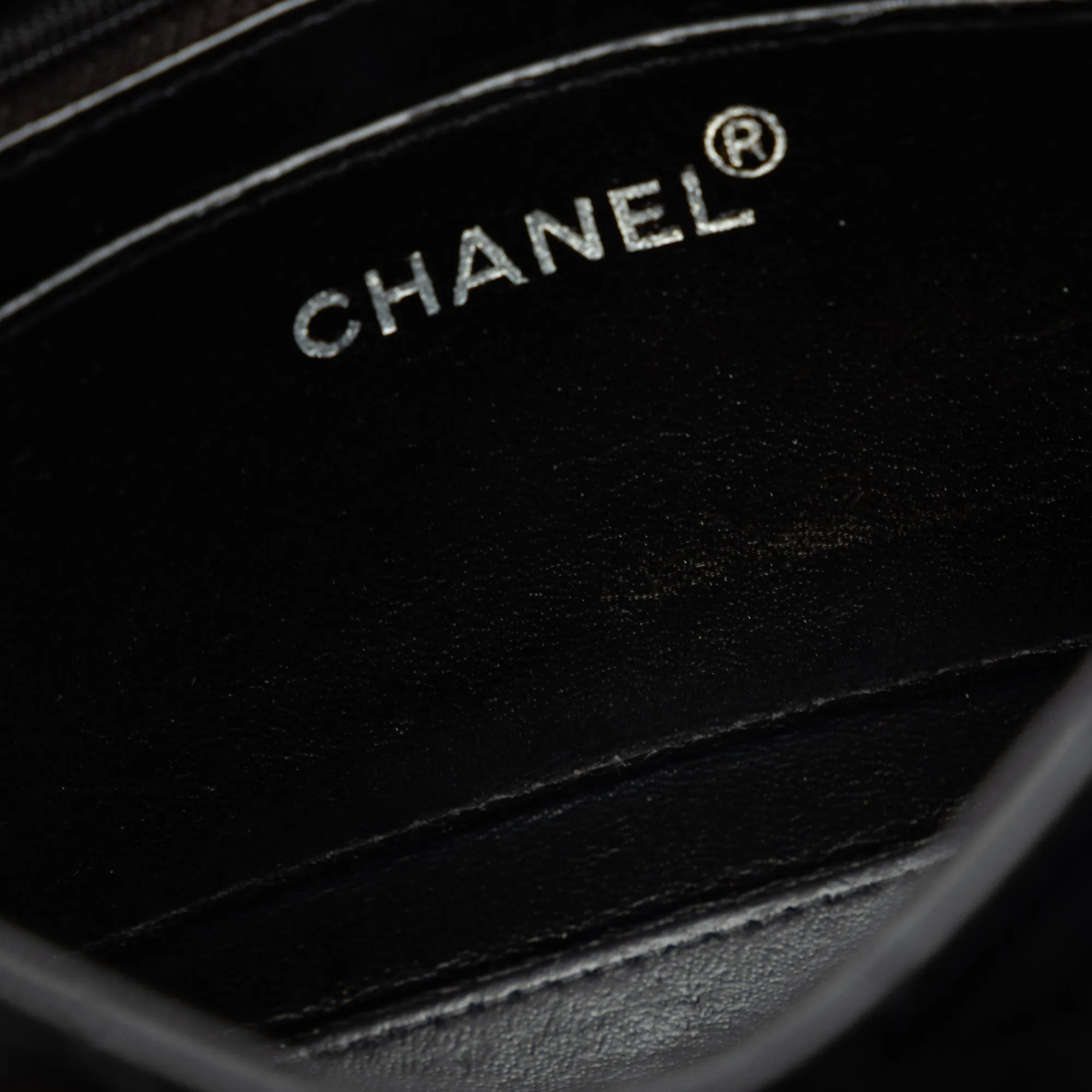 Chanel Mini Square Classic Quilted Caviar Flap Crossbody Bag