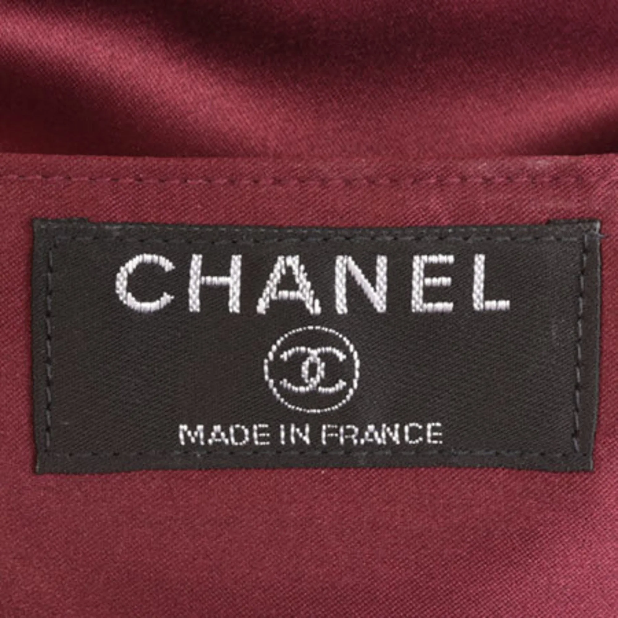 Chanel Purple Canvas Chocolate bar shoulder bag