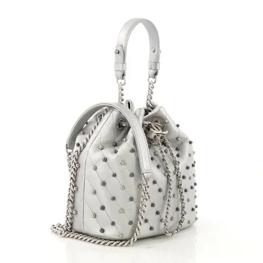 Chanel Stud Wars Drawstring Bucket Bag