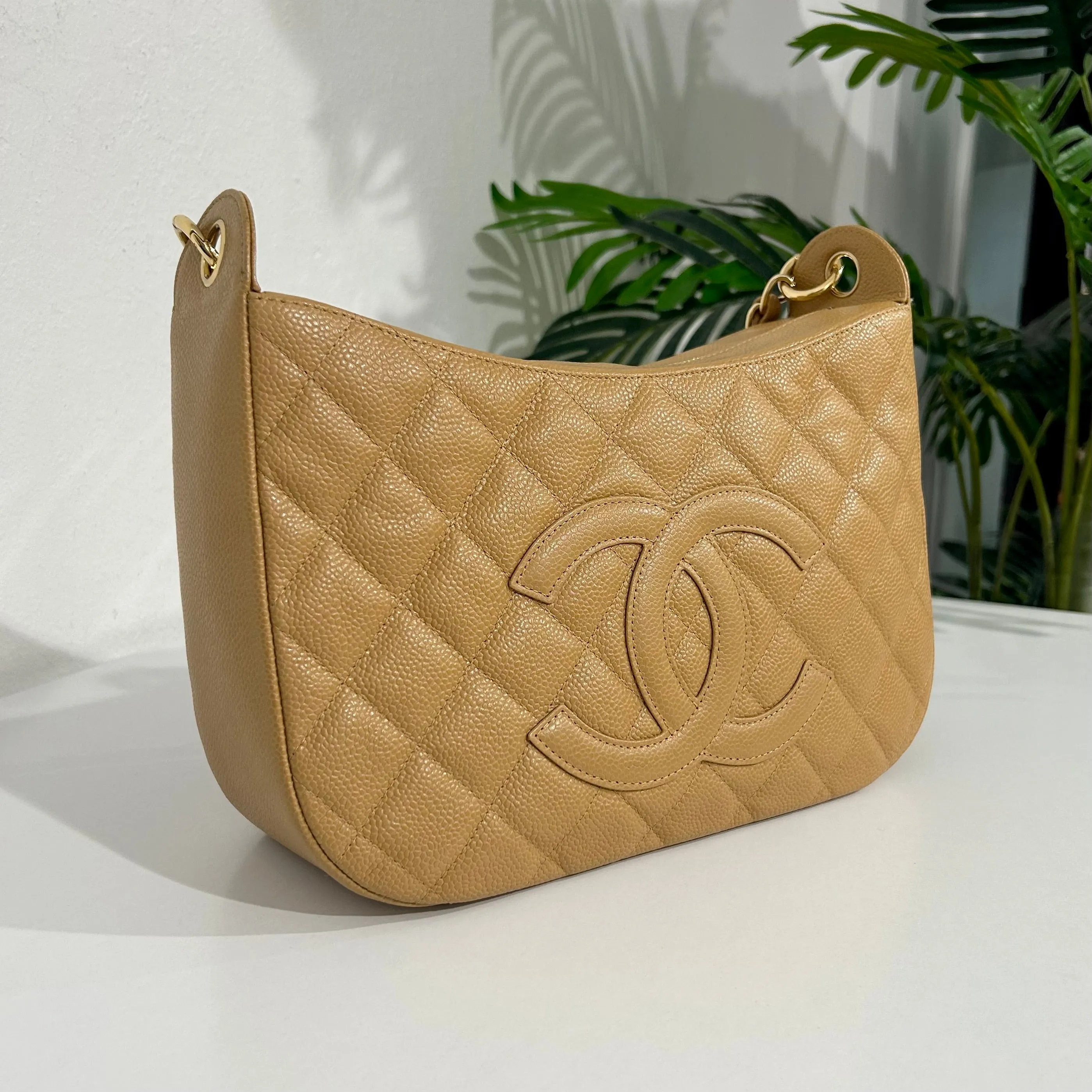 Chanel Tan Timeless Shoulder Bag