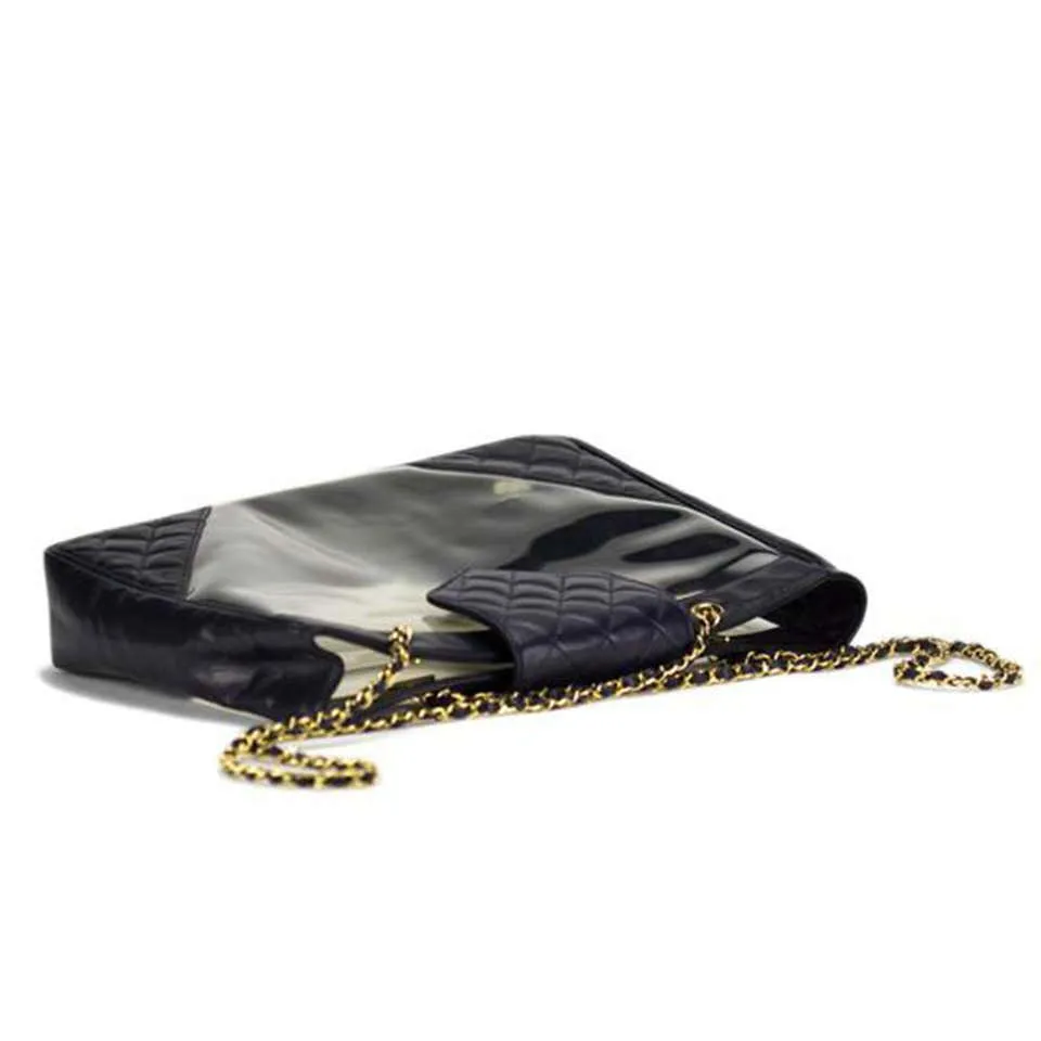 Chanel Transparent Quilted XL Tote Bag