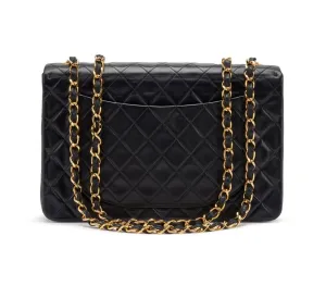 CHANEL VINTAGE JUMBO CLASSIC FLAP BAG