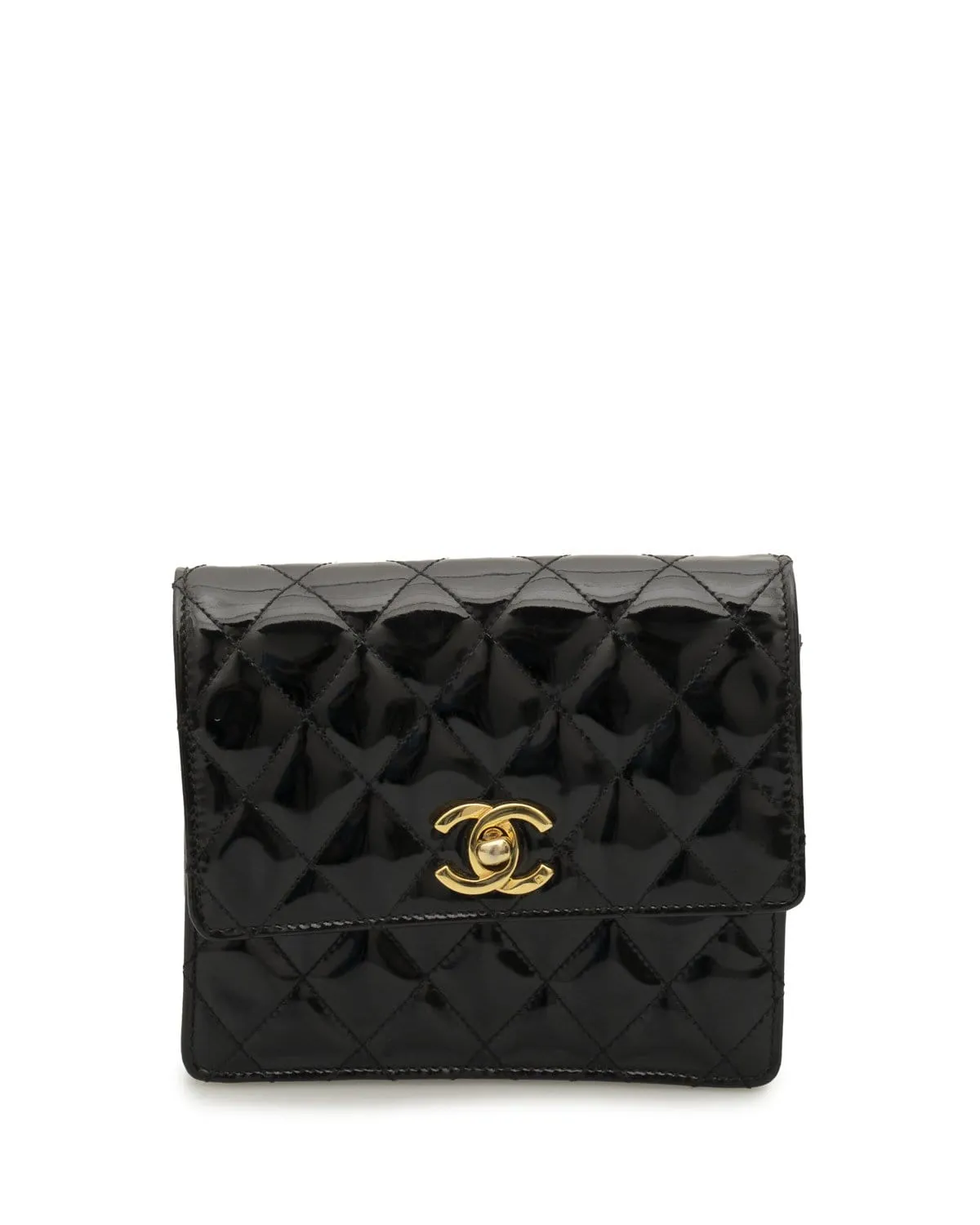 Chanel Vintage Patent Leather Belt Bag Vintage - AWL2084