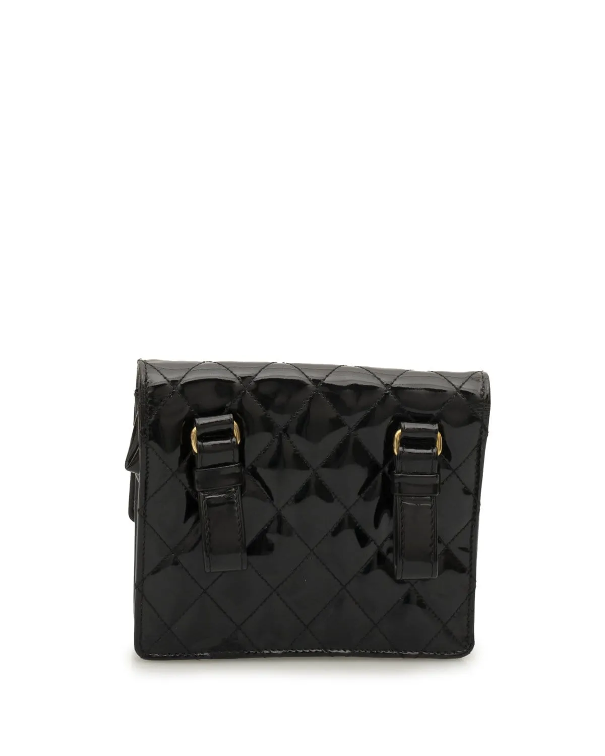 Chanel Vintage Patent Leather Belt Bag Vintage - AWL2084