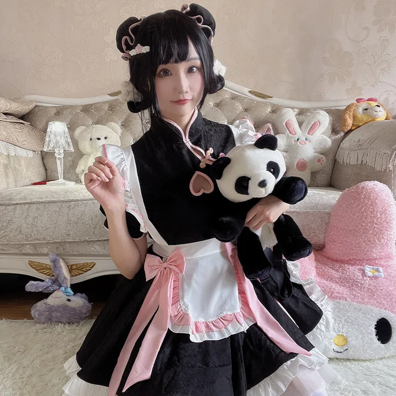 Cheongsam Cute Maid Dress