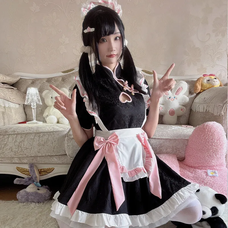 Cheongsam Cute Maid Dress