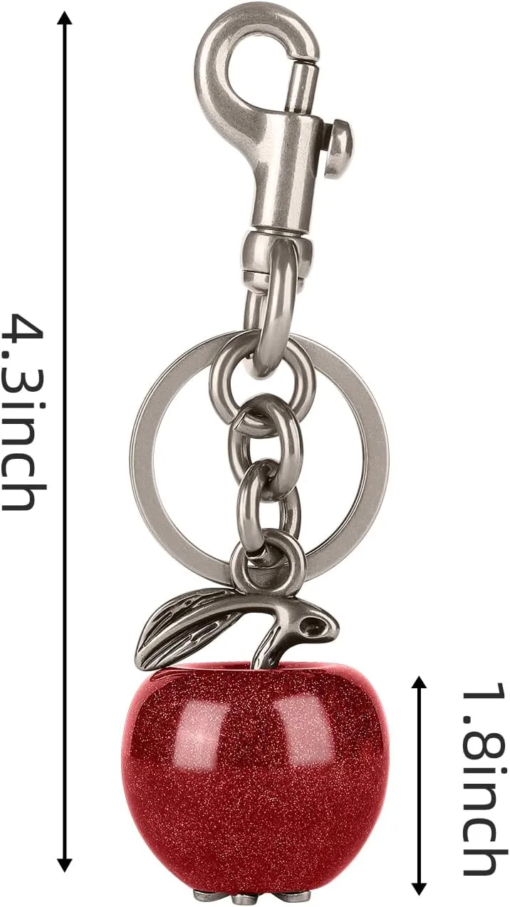Cherry Bag Charm for Handbag Cute Cherry Keychain Accessories Mini Purse Charm for Women