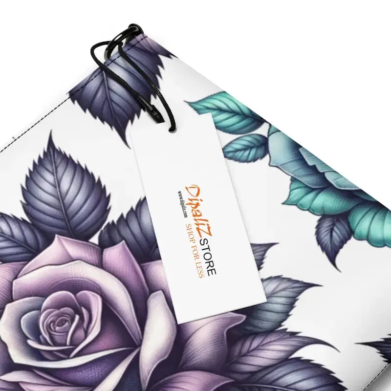 Chic Premium Faux Leather Flower Crossbody Bag