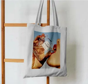 Chic Sip Chanel Perfume Tote Bag