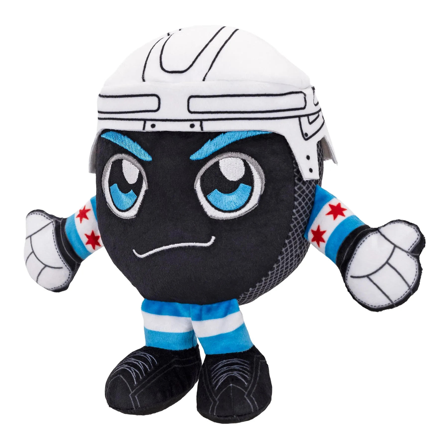Chicago Blackhawks 8" Kuricha Hockey Puck Plush (4 Stars)