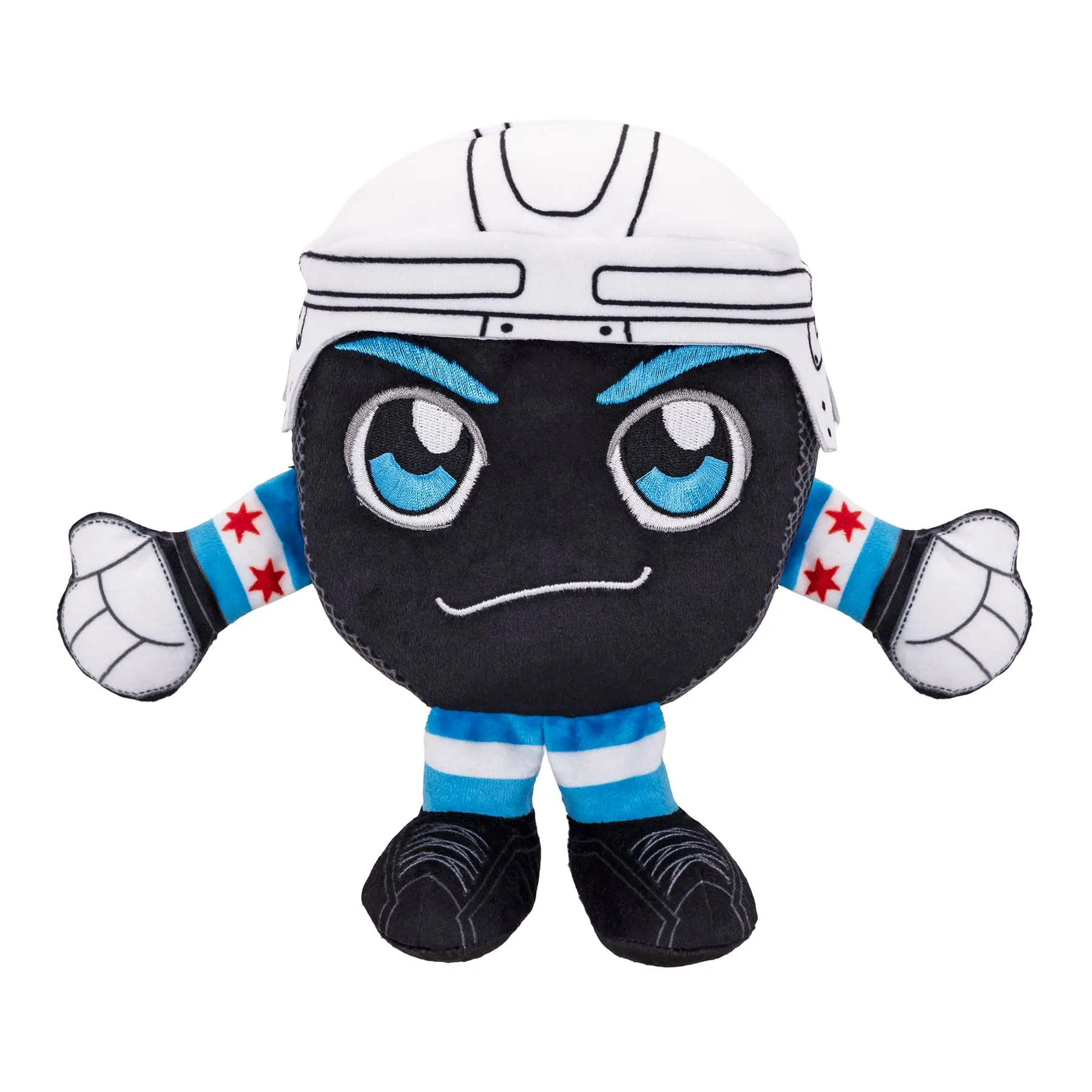 Chicago Blackhawks 8" Kuricha Hockey Puck Plush (4 Stars)