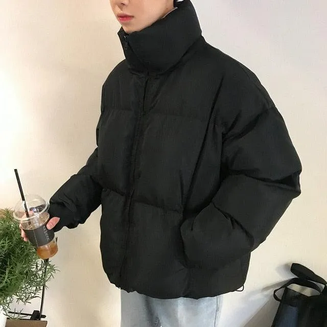 Chicmy-Korean style, Korean men's outfit, minimalist style, street fashion No. 241 OVERSIZE PUFFER JK