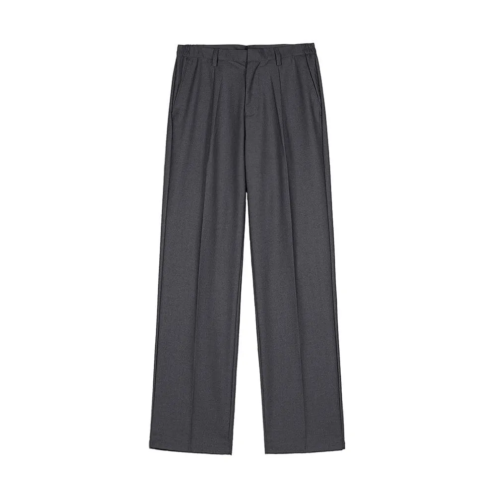 Chicmy-Korean style, Korean men's outfit, minimalist style, street fashion No. 3074 WIDE STRAIGHT LOOSE PANTS
