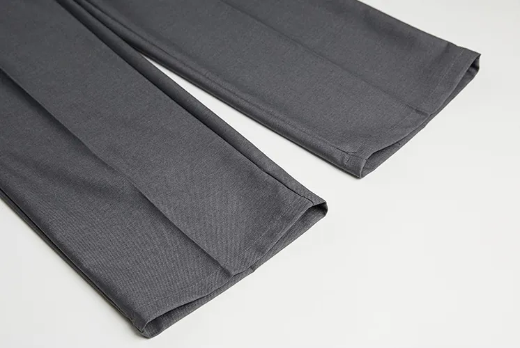 Chicmy-Korean style, Korean men's outfit, minimalist style, street fashion No. 3074 WIDE STRAIGHT LOOSE PANTS