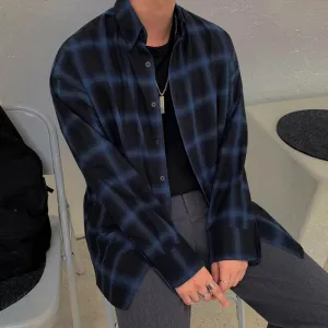 Chicmy-Korean style, Korean men's outfit, minimalist style, street fashion No. 520 PLAID SHI