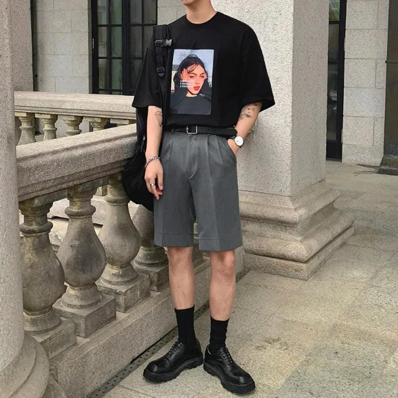Chicmy-Korean style, Korean men's outfit, minimalist style, street fashion NO. 552 SHOS