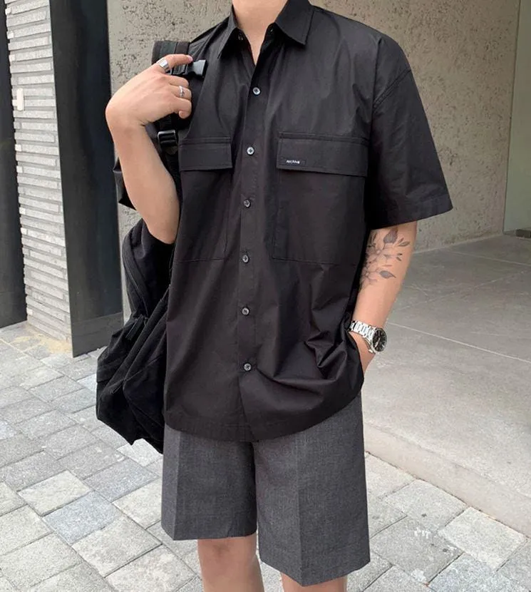Chicmy-Korean style, Korean men's outfit, minimalist style, street fashion NO. 552 SHOS