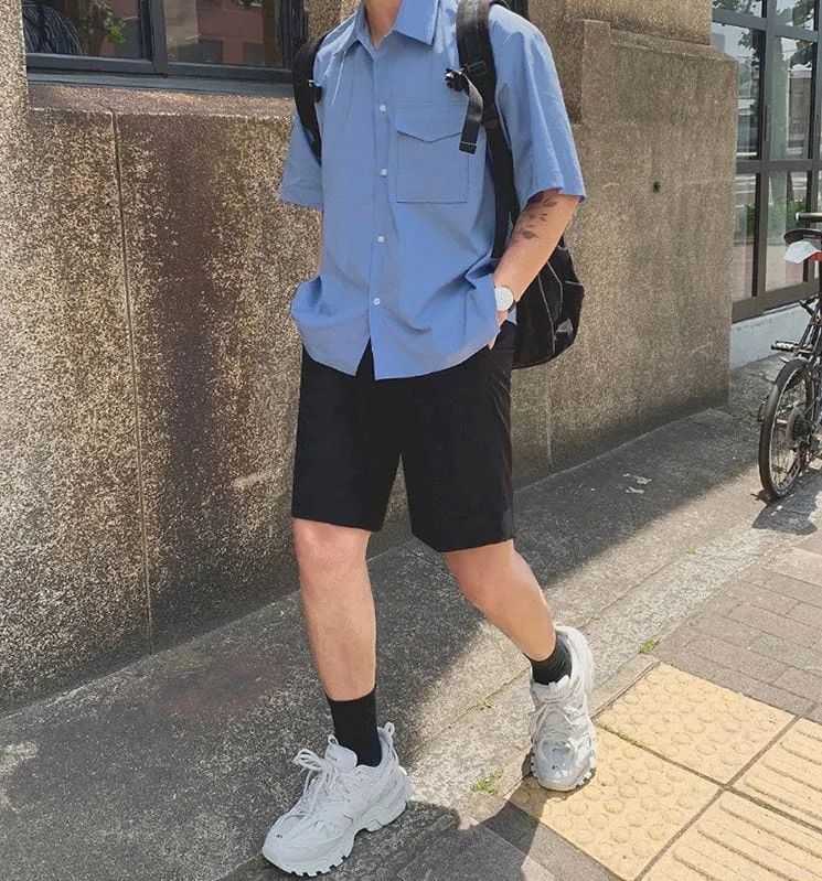 Chicmy-Korean style, Korean men's outfit, minimalist style, street fashion NO. 552 SHOS
