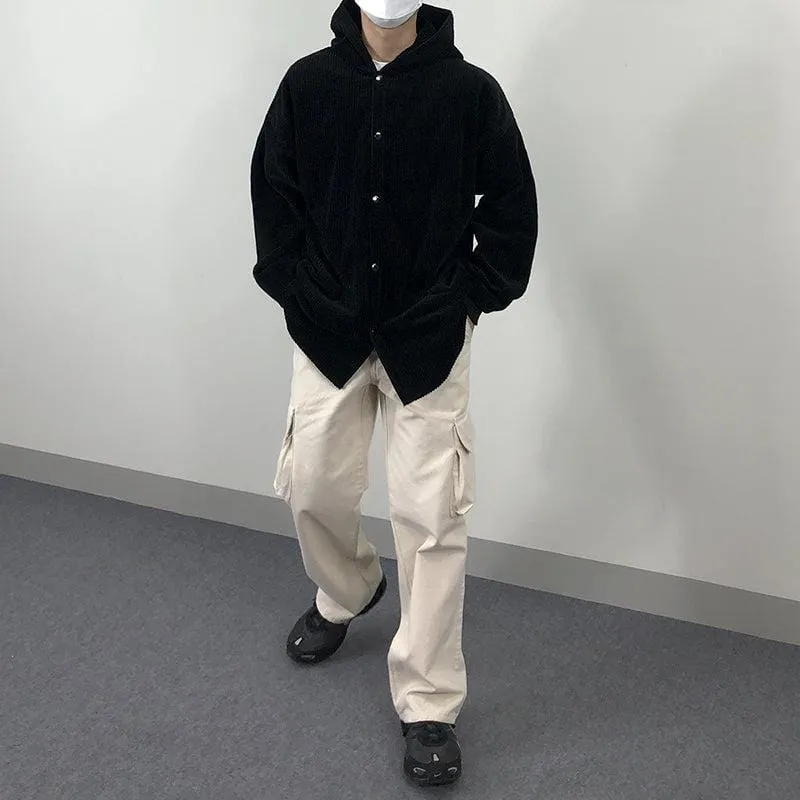 Chicmy-Korean style, Korean men's outfit, minimalist style, street fashion SIDE POCKET PANTS