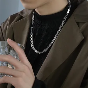 Chicmy-Korean style, Korean men's outfit, minimalist style, street fashionCHAIN NECKLACE 04