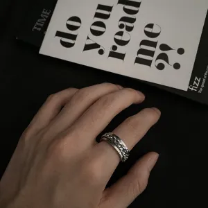 Chicmy-Korean style, Korean men's outfit, minimalist style, street fashionCHAIN RING 05
