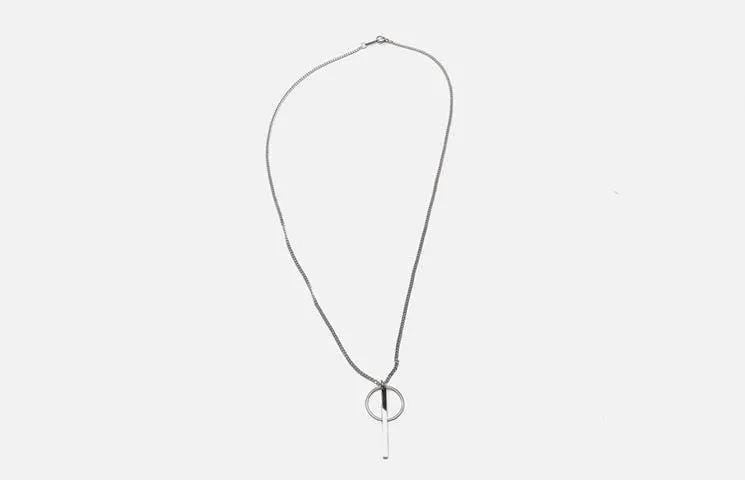 Chicmy-Korean style, Korean men's outfit, minimalist style, street fashionRING NECKLACE