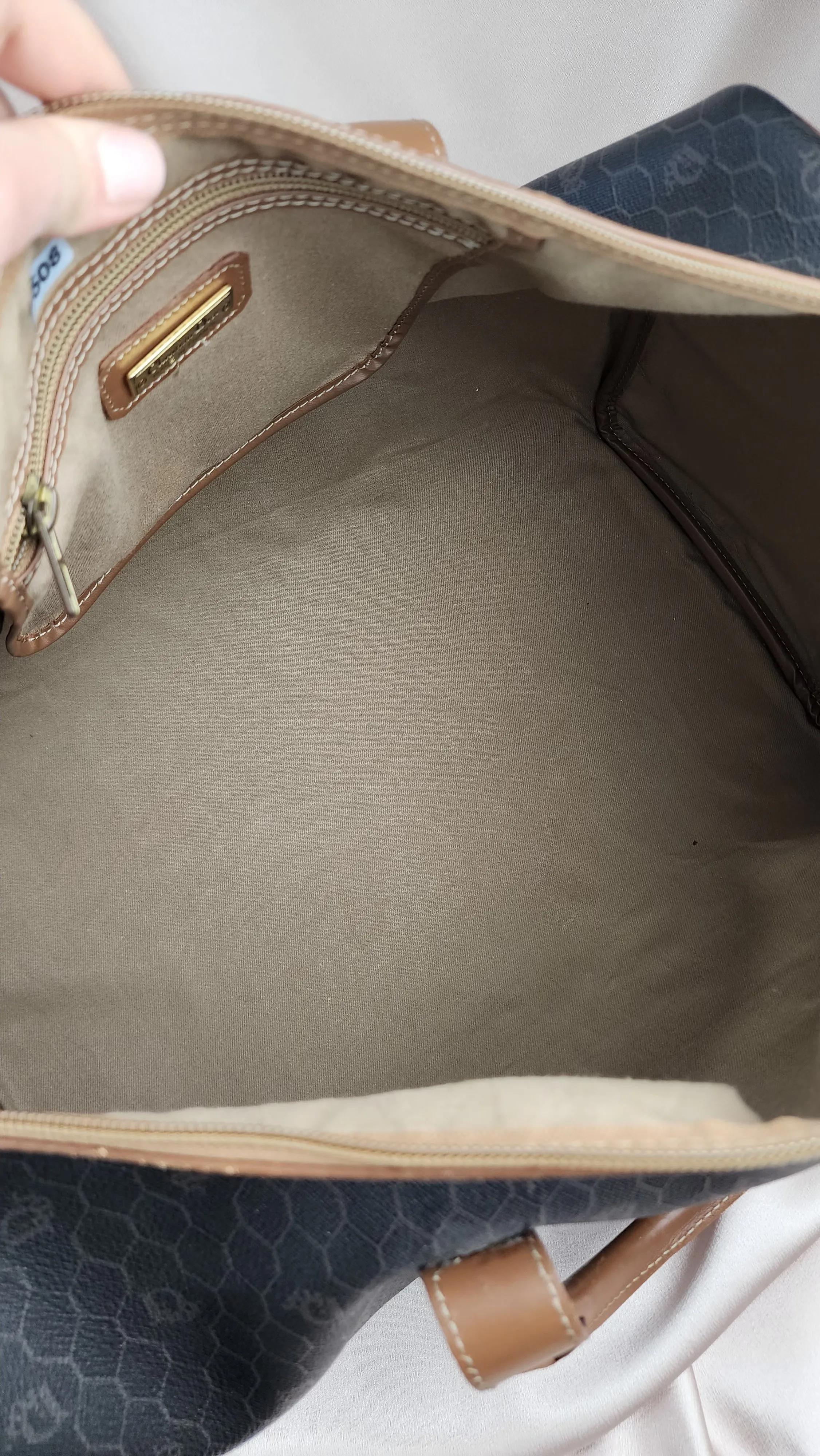 Christian Dior Honey Comb Boston Travel Bag