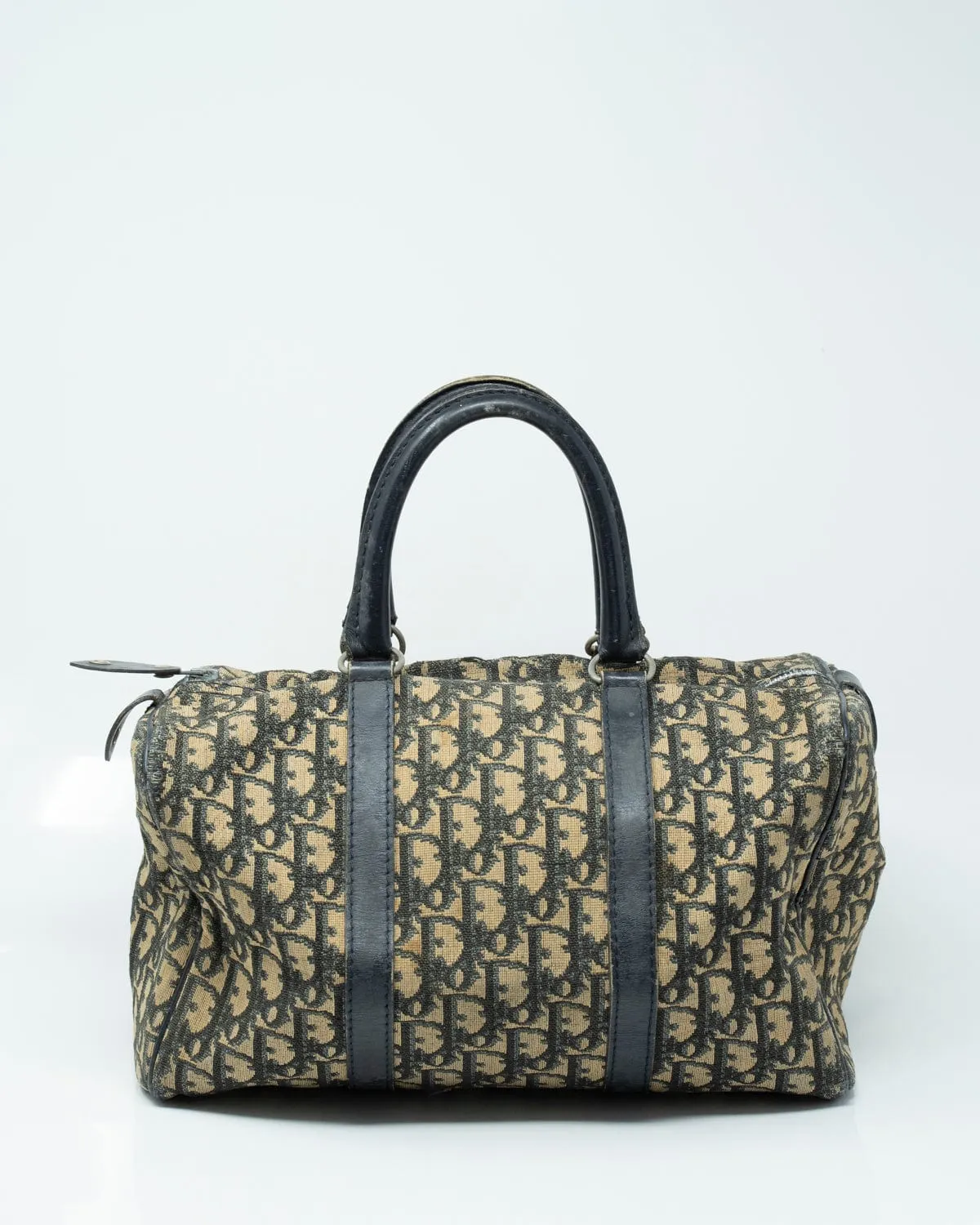 Christian Dior Navy Oblique Boston Bag ASL2355