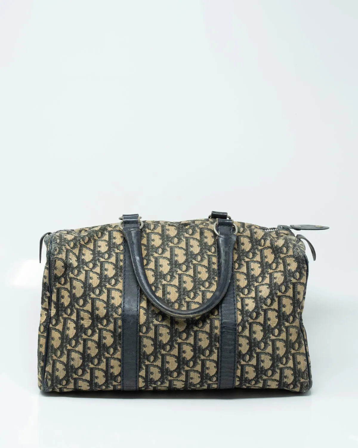 Christian Dior Navy Oblique Boston Bag ASL2355