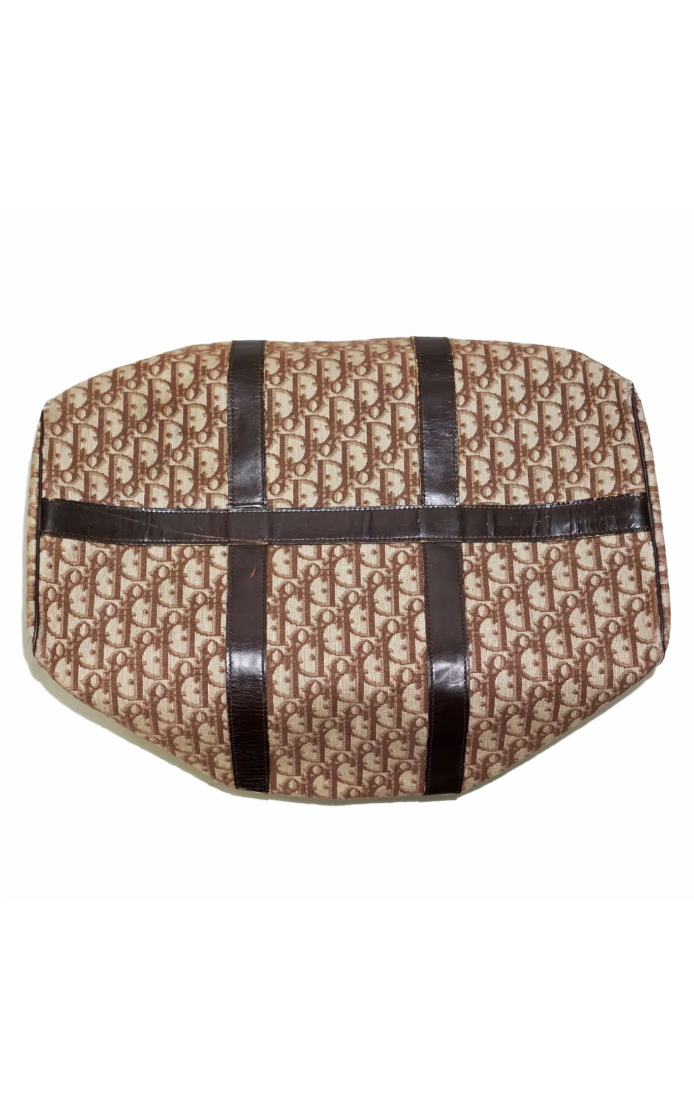 CHRISTIAN DIOR Vintage Monogram Trotter Boston Bag