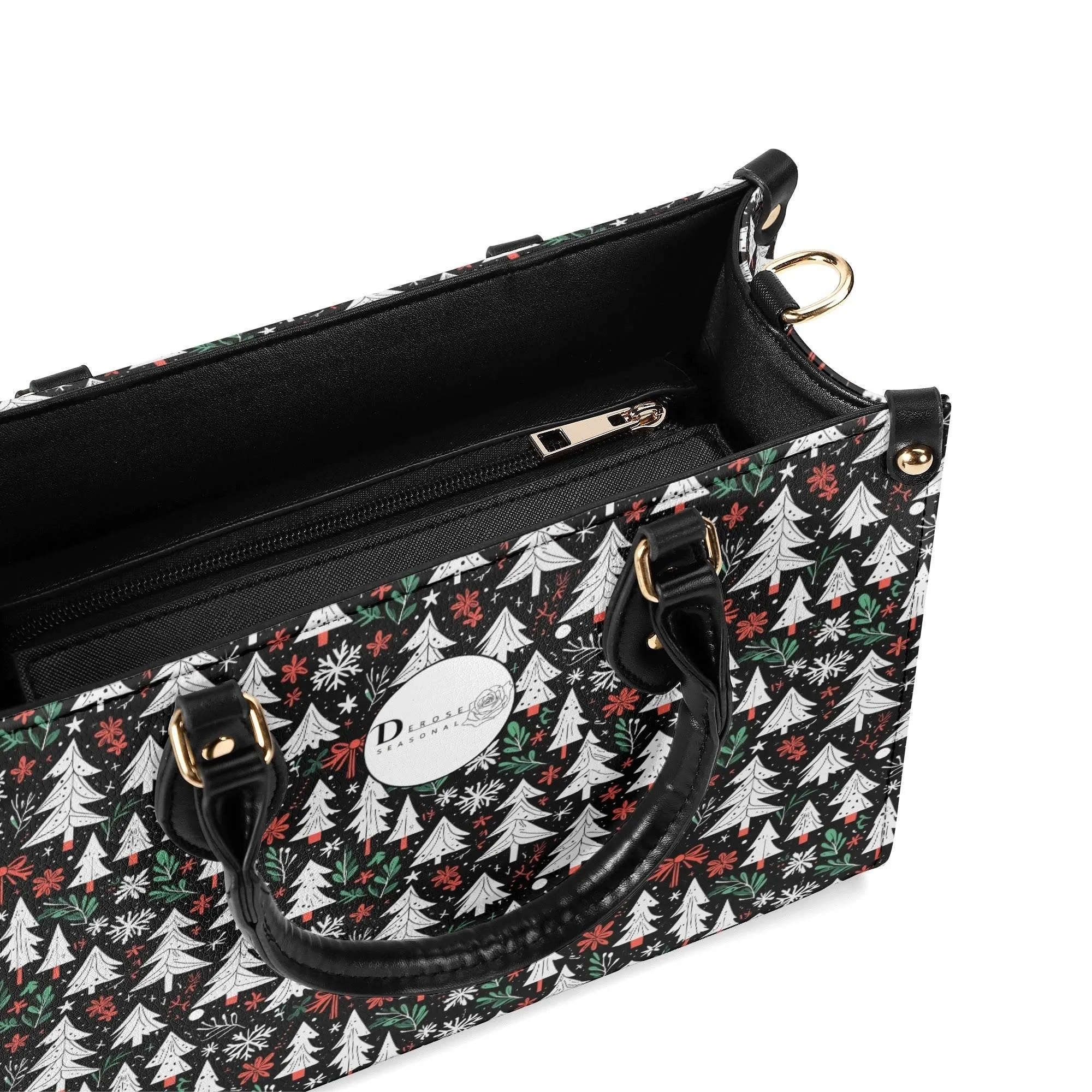 Christmas Tree Luxury Women Leather Handbag (3 sizes)