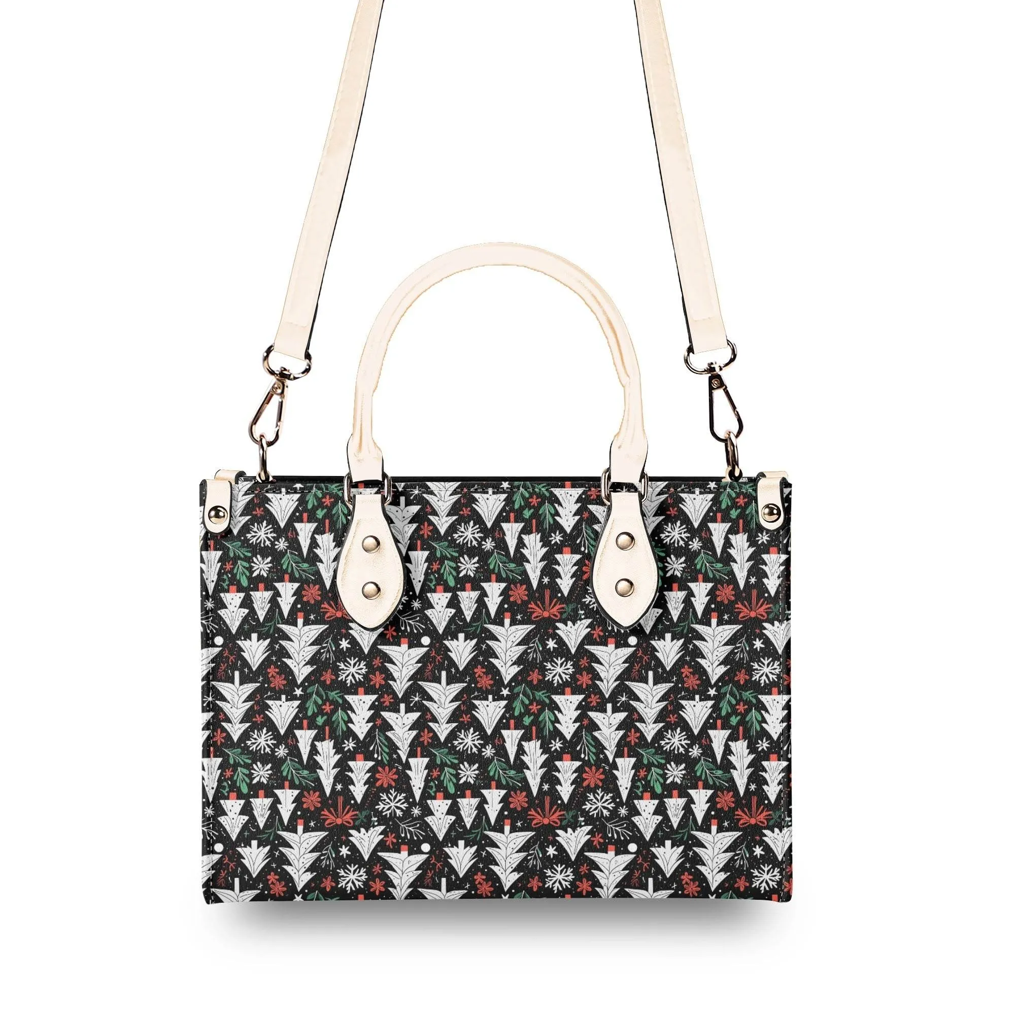Christmas Tree Luxury Women Leather Handbag (3 sizes)