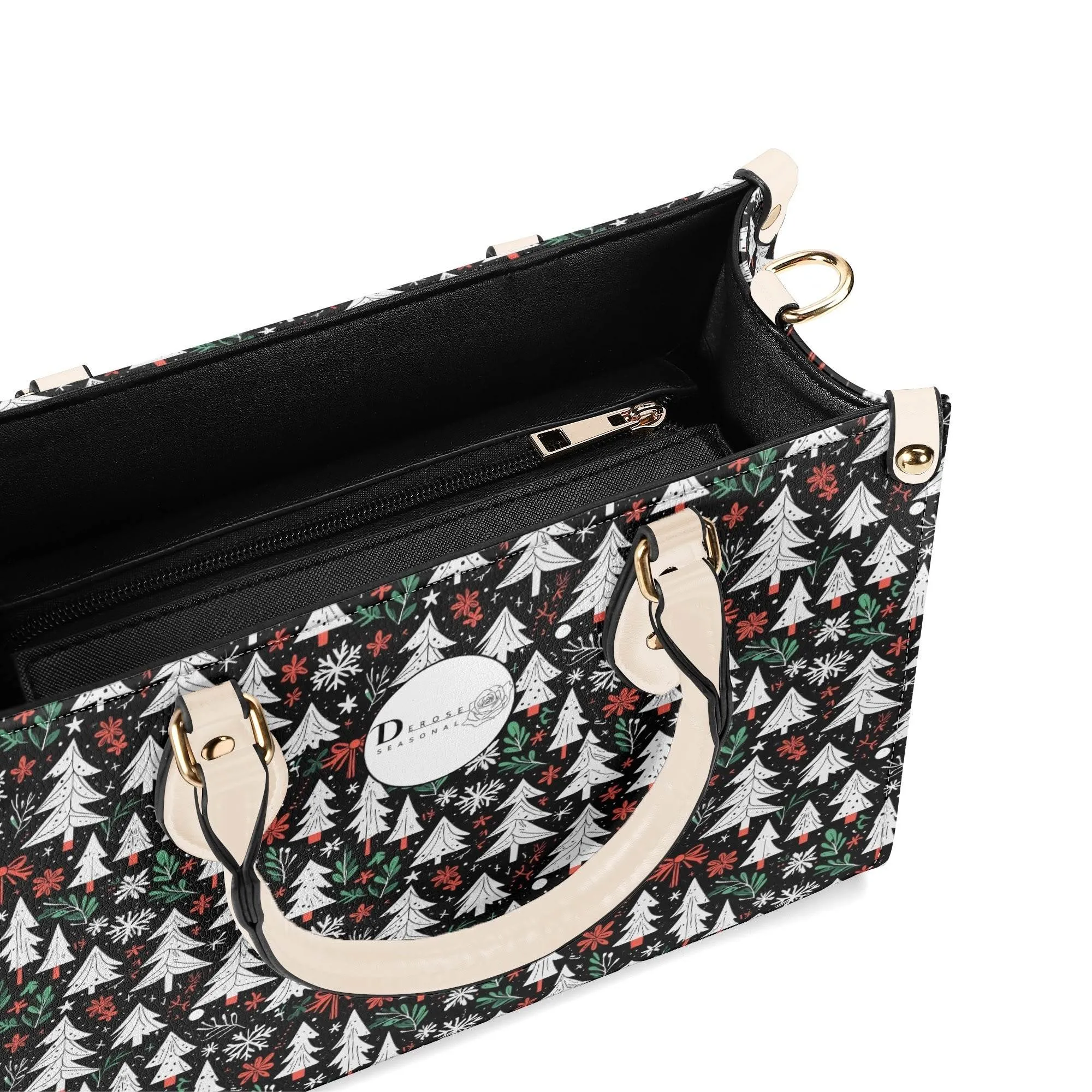 Christmas Tree Luxury Women Leather Handbag (3 sizes)