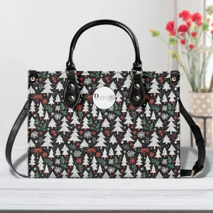Christmas Tree Luxury Women Leather Handbag (3 sizes)