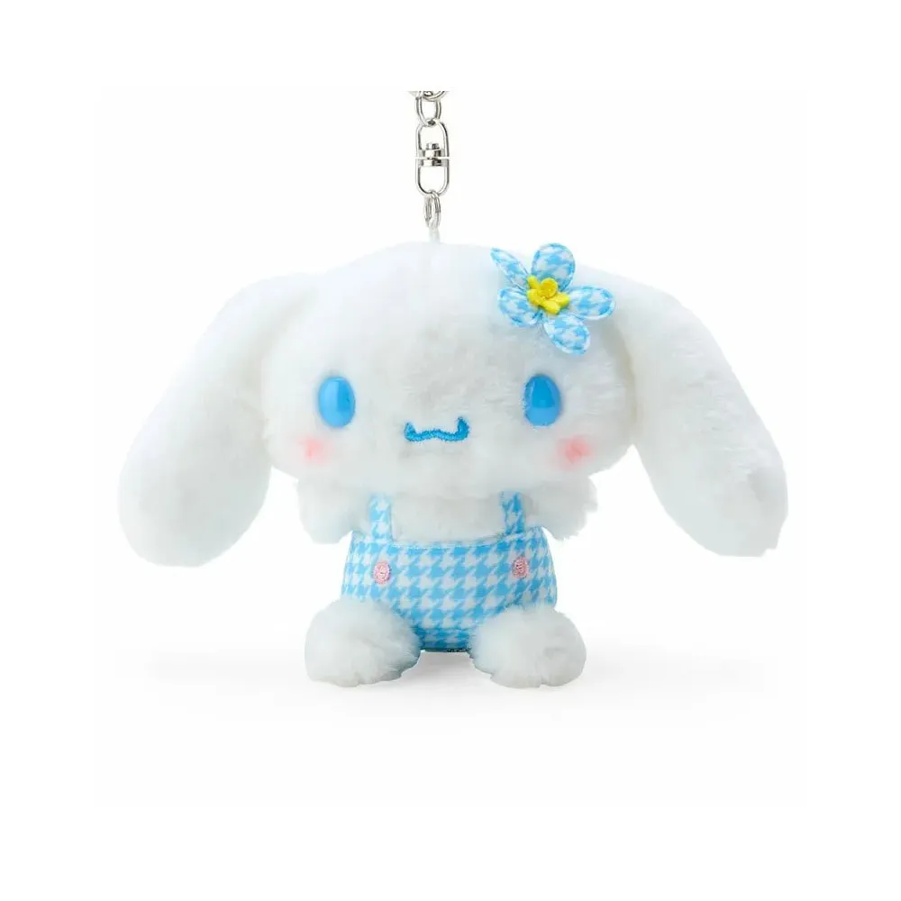 Cinnamoroll Plush Mascot Keychain :Flower