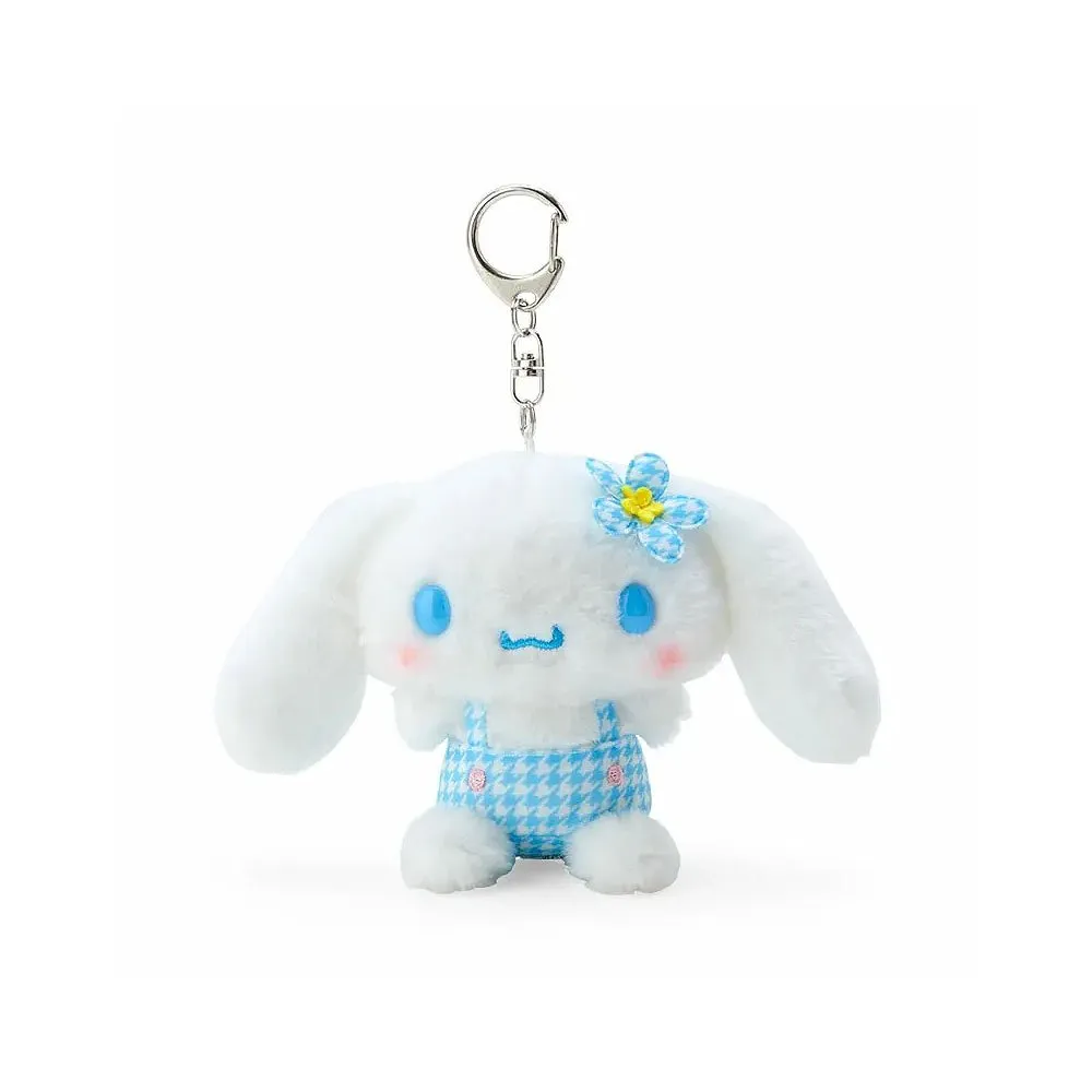 Cinnamoroll Plush Mascot Keychain :Flower